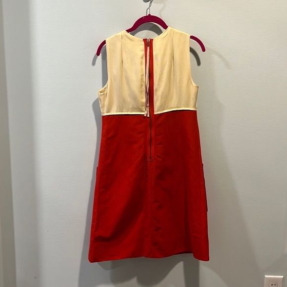 Marc by Marc Jacobs cream/red Alessandra Dress 4 - Picture 5 of 5